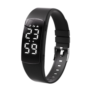 初中生专用手表只看时间无声宿舍震动闹钟男款电子表学生运动手环