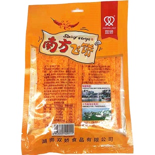 双娇飞饼鸡汁炒粉牛尾巴香油红油辣片长沙臭豆腐挤压糕点儿时零食