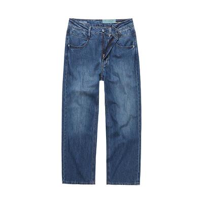 ABLE JEANS【宽松直筒裤】男士秋冬复古美式牛仔裤百搭长裤子