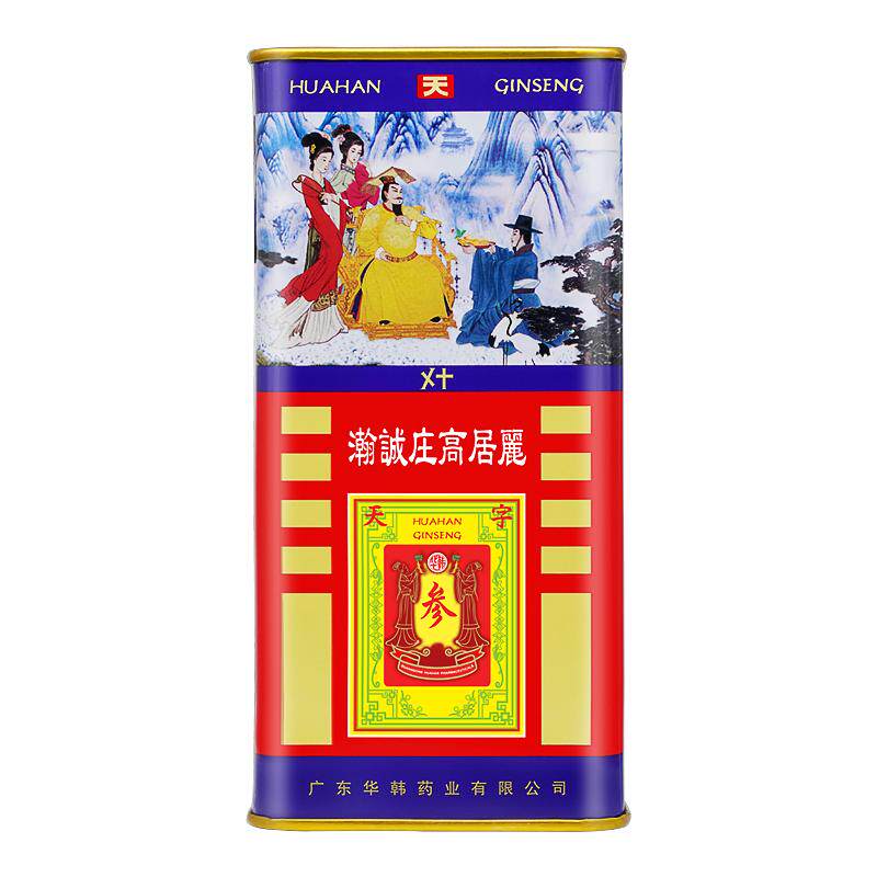 华韩骏龙红参整支六年根