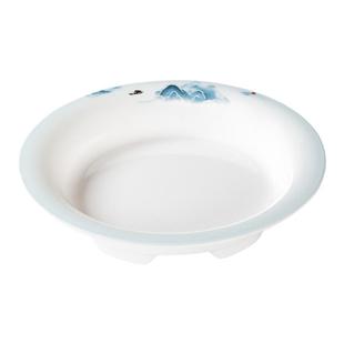 祥源美密胺餐具盘子商用圆形上汤菜盘汤盘仿瓷创意深盘小龙虾大盘