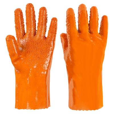 称星防滑防水耐磨加厚胶皮手套男