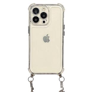 斜挎背带适用苹果16promax手机壳iPhone17promax女款15透明14防摔13挂绳12简约11背包15promax保护壳14p套13p