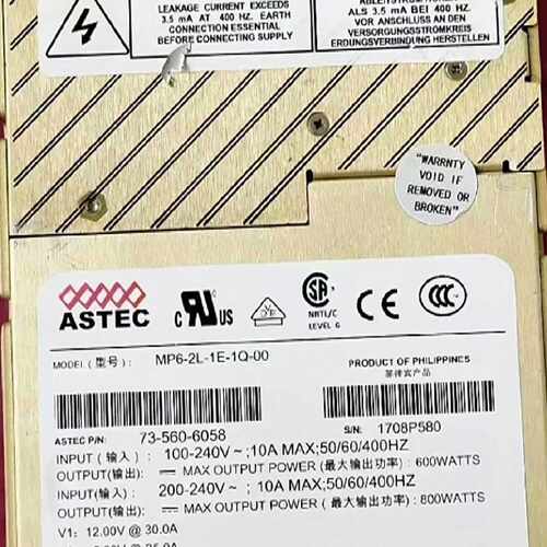 询价-雅达ASTEC  MP6-2L-1E-1Q-00雅达电源模块