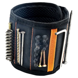 超强磁手腕带螺丝吸附磁性辅助神器钉木工小五金工具磁力护腕包