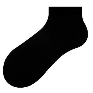 aicare抗菌防臭袜子女中筒秋冬季棉袜吸汗黑白色潮款运动袜短袜男