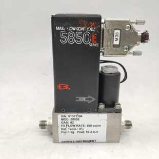 议价BROOKS布鲁可斯 质量流量计5850E H2 500sccm 美国正品 二手