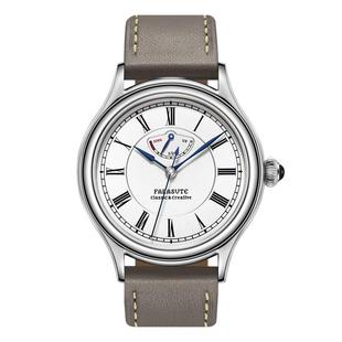 法拉苏蒂小秒针动力储存动显手动机械腕表薄款男士薄款纯机械手表