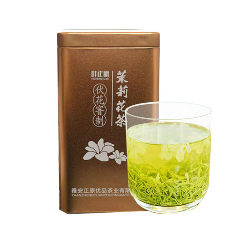2025新茶葉正原蒙頂飄雪 四川茉莉飄雪 濃香型茉莉花茶