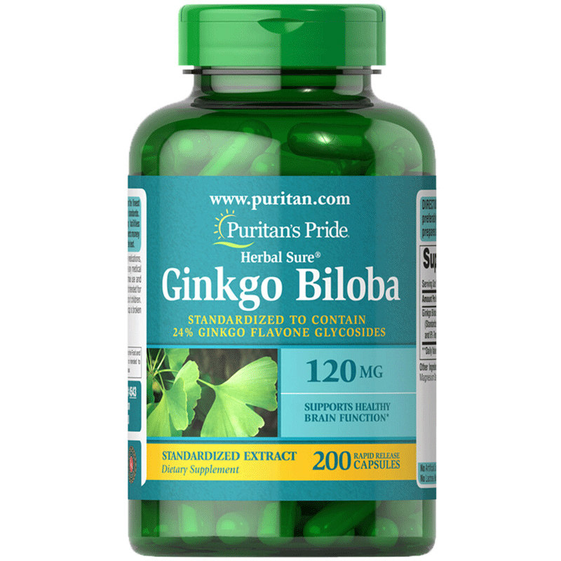 进口普丽普莱银杏叶提取物胶囊