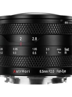 岩石星6.5mmF2.0超广鱼眼镜头