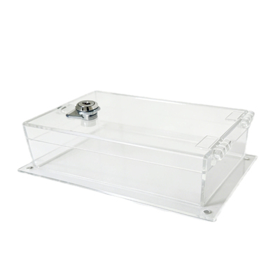 亚克力开门加锁防水面板保护盒