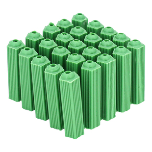 小黄鱼塑料膨胀管6mm膨胀螺丝钉胶塞塑胶管胀塞锚栓M6M8M10M12M14