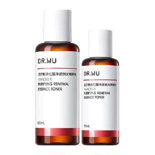【下拉领淘金币更优惠】DR．WU/达尔肤杏仁酸抛光爽肤水50+100ML
