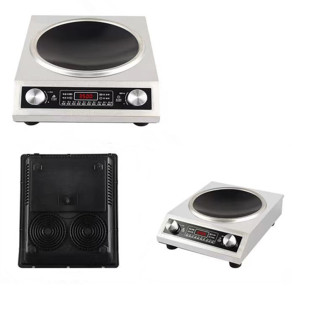 苏智泊凹面3500W大功率商家用分体式电炒锅猛火一体式多功能火锅