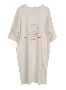 孕妇装夏新款假两件连衣裙