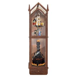 乐一百适用哈利波特系列厄里斯魔镜款实木展示柜古典家具