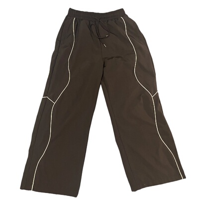 XIAO希奥美式机能线条休闲裤男