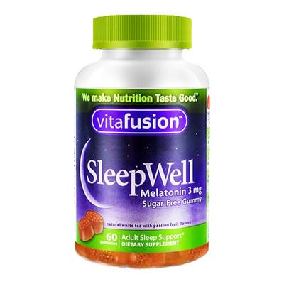 褪黑素睡眠软糖2瓶vf美国助眠糖