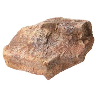 仿真黄色石头沙生石绿植造景不规则假山悬挂橱窗园林景观石摆件