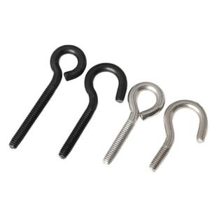 304不锈钢羊眼螺丝羊眼圈机丝螺栓开口问号钩吊环螺丝M3M4M5M6M10