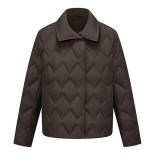 【鹅绒】波司登奥莱25秋季新款女短款商务通勤气质优雅轻薄羽绒服