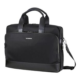 正品Samsonite新秀丽公文包横款手提电脑包16寸男士商务单肩包TO0