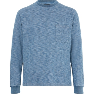 BEAMS PLUS春夏男士条纹棉质长袖T恤