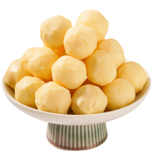 高钙鲜奶疙瘩酸奶内蒙特产牛奶干酪小孩儿童小零食即食芝士奶酪块