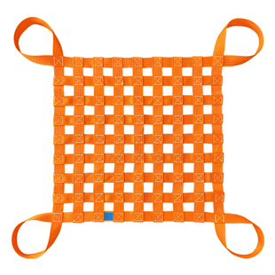 吊货网船用起重吊网彩色吊装网吊带网码头网兜吊砖网集装箱防护网