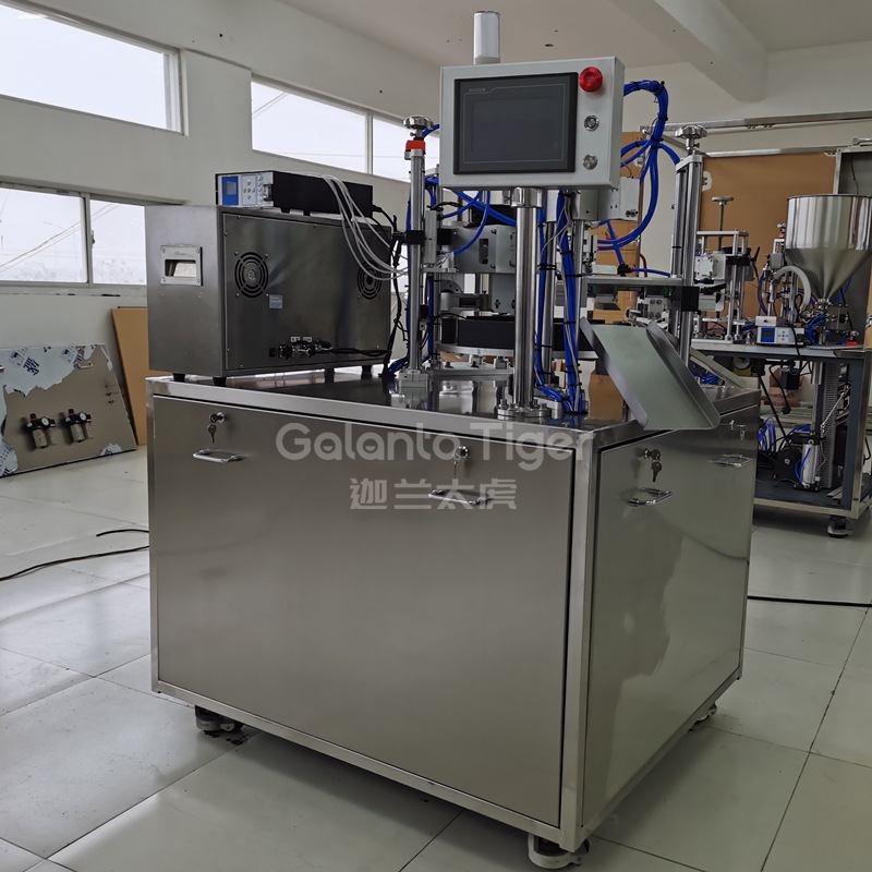 次抛软管灌装封口机自动联排小安瓿瓶管封口机精华液连排管灌封机