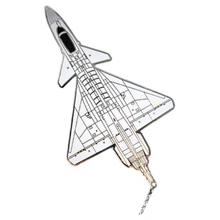 军工文创官方正品战机枪械系列书签金属纪念品退役退伍军人礼物