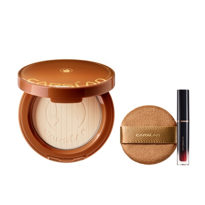 卡姿兰小混猫粉饼定补妆清透磨皮