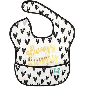 Bumkins食饭兜防水喂男女婴儿童小孩口水巾围嘴软宝宝吃饭围兜