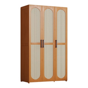 衣柜家用卧室2026新款爆款一体式推拉门衣柜出租房用衣架结实耐用