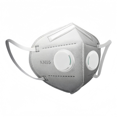 双呼吸阀KN95防尘透气工业口罩