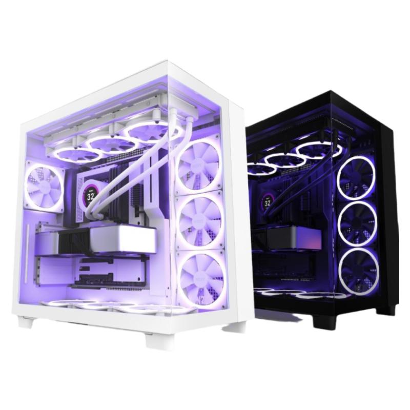 中塔机箱NZXT海景房白色