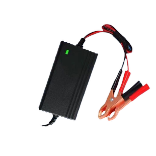 摩托车汽车电瓶充电器12V铅酸蓄电池踏板12V4AH-20AH干水电池通用