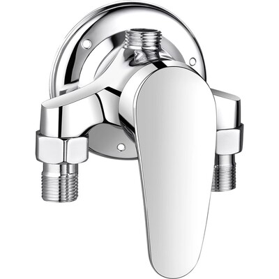 全铜冷热混水阀淋浴水龙