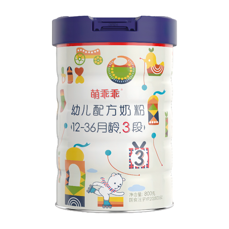 萌乖乖妈咪爱3段配方牛奶粉