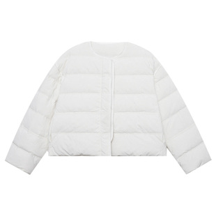 木岸muan拿破仑羽绒服90白鸭绒冬季保暖加厚上衣外套D-JD-9052