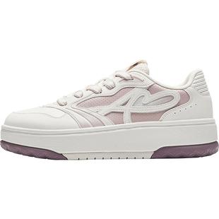 安踏晴风丨经典厚底增高小白鞋女鞋低帮板鞋百搭运动鞋122618034