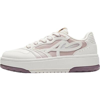 安踏晴风丨经典厚底增高小白鞋女鞋低帮板鞋百搭运动鞋122618034