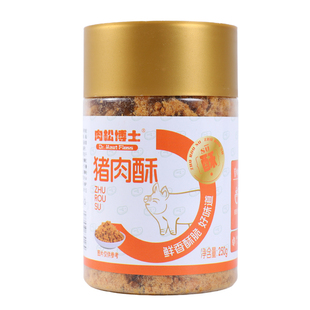 【肉松博士】猪肉酥寿司烘焙猪肉松海苔碎早餐拌饭旗舰店福建肉酥