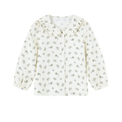 纯棉童装与虫法式秋季