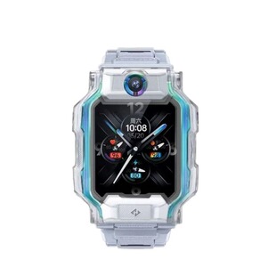 适用于小天才电话手表Z11/Z10/Z9/Z8/Z6少年版/Z6pro保护壳儿童炫彩渐变手表壳防磕碰防刮保护钢化膜表带防水