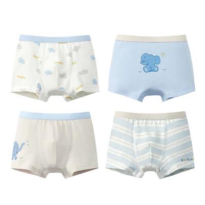 尼多熊儿童男童内裤纯棉抗菌短裤