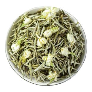 茉莉雪竹 贡品茶王 雪竹兰妃 伏花8窨 50g 罐装 85度冲泡 宜冷泡