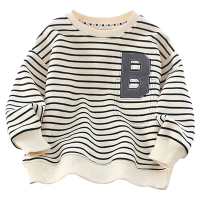 男童秋季纯棉洋气酷帅运动卫衣潮