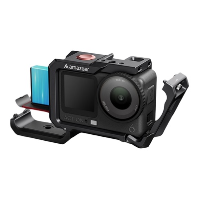 适用DJI大疆ACTION6金属兔笼横竖拍保护拓展框运动相机快拆配件